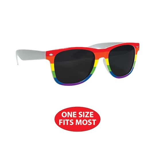 Beistle Rainbow Tinted Glasses, 2ct.
